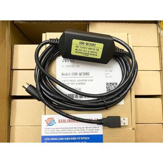 Cáp lập trình plc mitsubishi usb-qc30r2