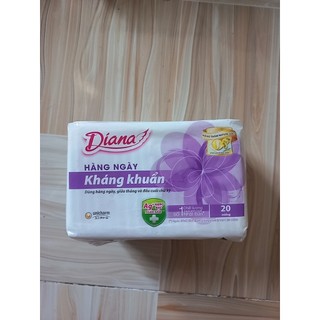 Băng Vệ Sinh Diana Sensi Hằng Ngày Kháng Khuẩn (gói 20 miếng)