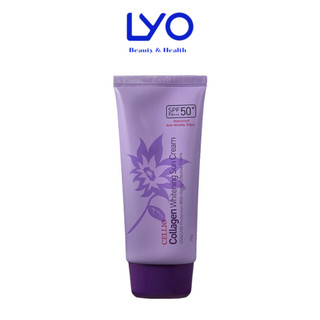 Kem Chống Nắng Cellio Collagen Whitening Sun Cream SPF50 PA+++ Bảo Vệ Làn & Hạ Nhiệt Làn Da 70g