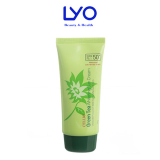 Kem Chống Nắng Cellio Green Tea Whitening Sun Cream SPF50+ PA+++ Bảo Vệ & Dưỡng Trắng Da 70g