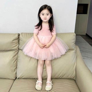Váy đầm công chúa 2 lớp voan cao cấp cho bé 8-20kg