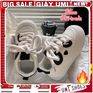  Giày thể thao nữ Ulzzang mã DRT nâng độn đế cao 5cm êm đẹp cá tính kiểu mới hot phản quang màu đen/kem/xám
