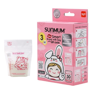 Túi trữ sữa Mẹ Sunmum Thái lan dung tích 100ml/hộp 30 túi