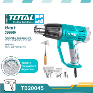 TOTAL Máy Khò Nhiệt Thổi Nhiệt Thổi Hơi Nóng 2000W TB2006 DSG HG200028 TB20045