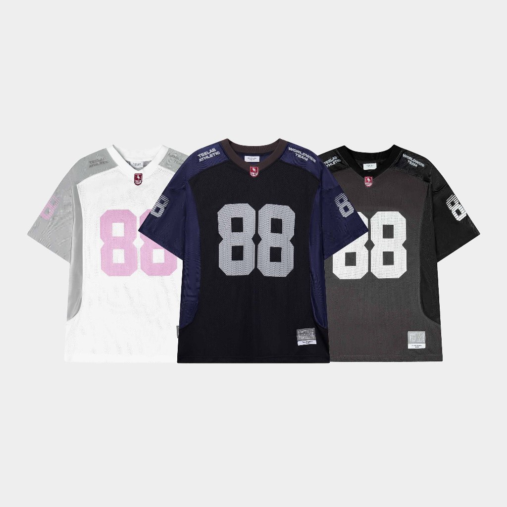 Áo Thun Teelab Rugby Sports Số 88 Unisex Form Oversize Local Brand TS222