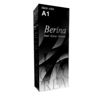 Thuốc nhuộm tóc berina, phủ bạc đen, a1 a2