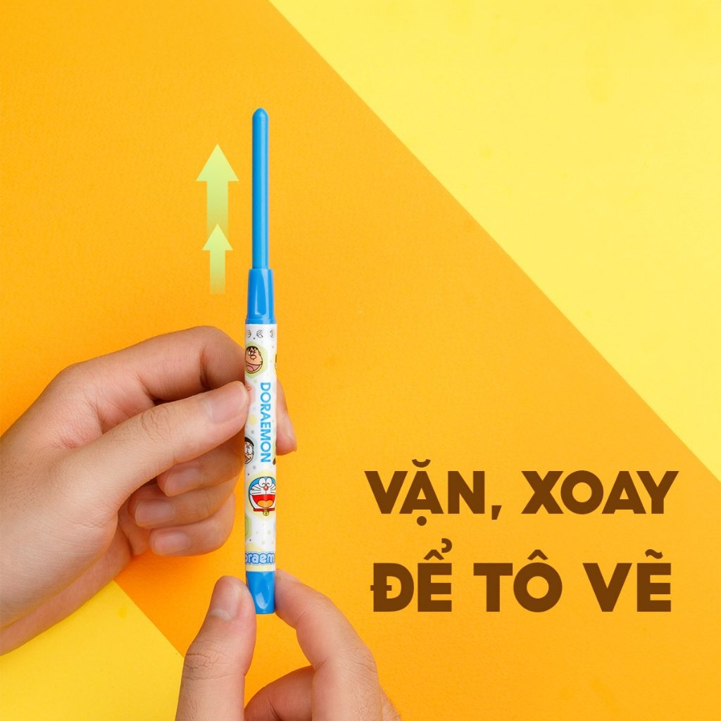 Sáp Màu Vặn TCR09/DO 24 Màu Thiên Long - Camshop