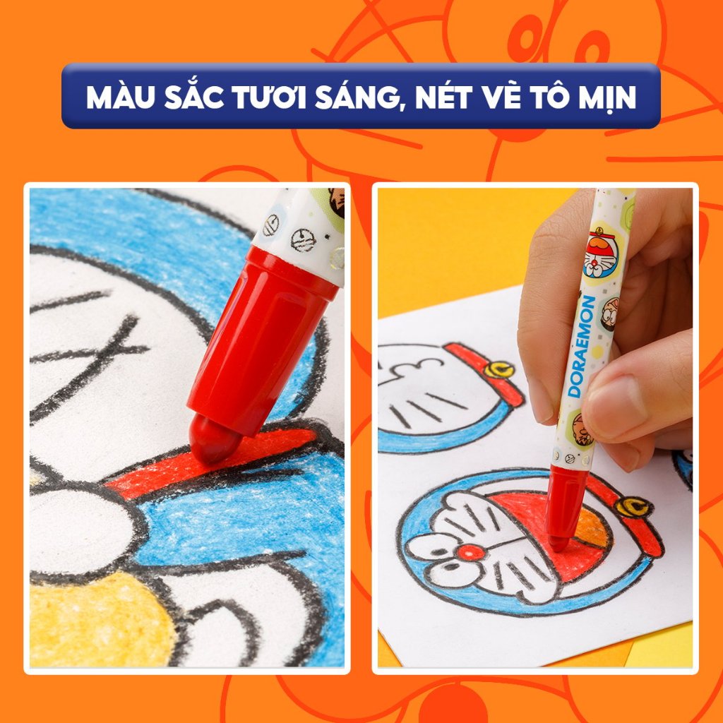 Sáp Màu Vặn TCR09/DO 24 Màu Thiên Long - Camshop