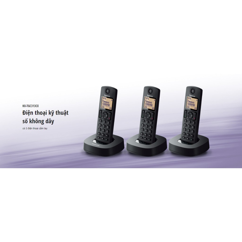 Điện thoại bàn không dây Panasonic KX-TGC313