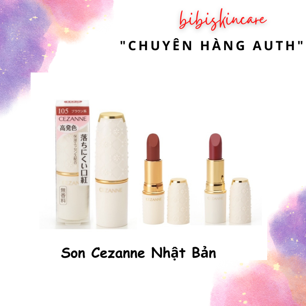 { Đủ bill} Son Cezanne Lasting Lip Color KO chì