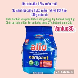 Bột rửa chén bát Alio 1.8kg nhập từ Đức( Mùi dễ chịu)