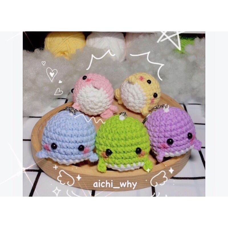Cá heo làm từ len chỉ từ 24k❤️❤️