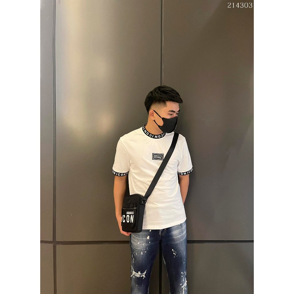 Áo thun  DSQ Icon, áo phông cộc tay các mẫu hot nhất thị trường