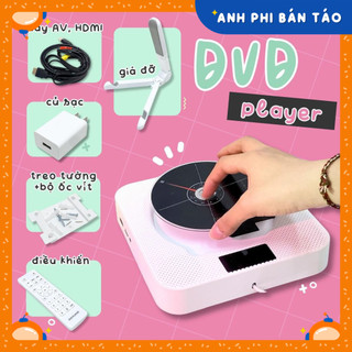 [Tặng Sticker] Loa Bluetooth Kết Hợp Máy Chạy Đĩa DVD Chính Hãng KECAG