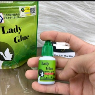 keo nối mi lady glue (xanh)