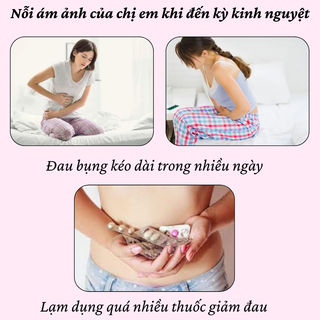 Máy massage bụng kinh 3 chế độ rung