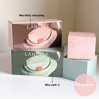 (Mẫu mới) Kèm Lõi-Phấn nước Laneige Neo Cushion 15g Matte/Glow che khuyết điểm, căng bóng