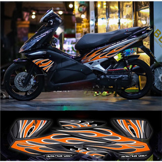 Tem rời AB 2009 lửa xe đen phối đủ màu