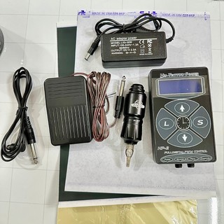 Combo bộ máy xăm rocket - máy pen cao cấp