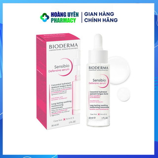 Serum BIODERMA Sensibio Defensive 30ml dưỡng ẩm chống lão hoá