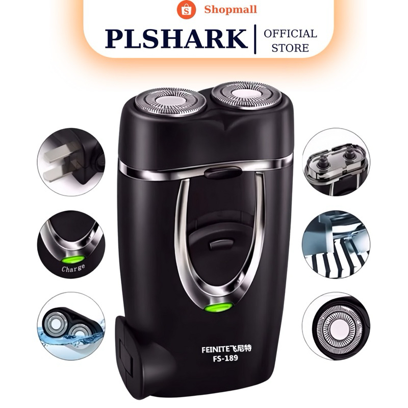 Máy Cạo Râu PTLUXURY Thông Minh FS-189 Lưỡi Dao Kép Tự Làm Sắc Sử Dụng Pin Sạc [ Hàng Chính Hãng ]