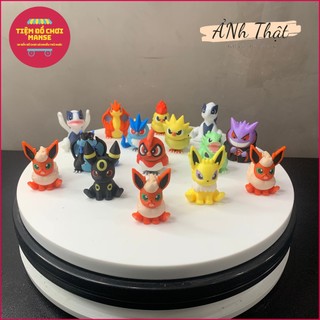 Mô hình Pokemon Eevee - Sylveon, Flareon, Glaceon, Jolteon, Umbreon, Vaporeon - Không Đụng Hàng