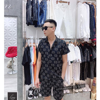 Bộ đồ ngủ tay cộc lois trơn caro phù hợp được cả nam và nữ mặc nhà hay đi dạo đều đẹp #xuongmayphươngtrần99