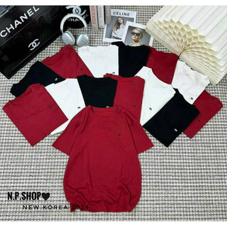 Áo phông thêu BB chất cotton mềm mát
