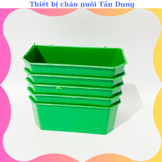 Máng đựng thức ăn cho chim ga, máng ăn máng uống cho chim gà bằng nhựa PP