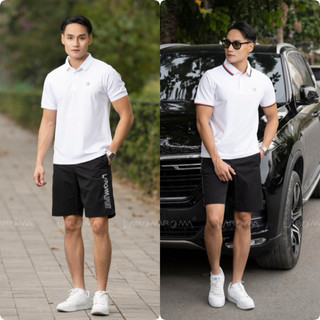 Bộ thể thao nam Laroma cổ trụ cao cấp - Xuất nhật