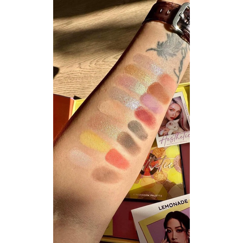 Bảng màu mắt Lemonade Aesthetic