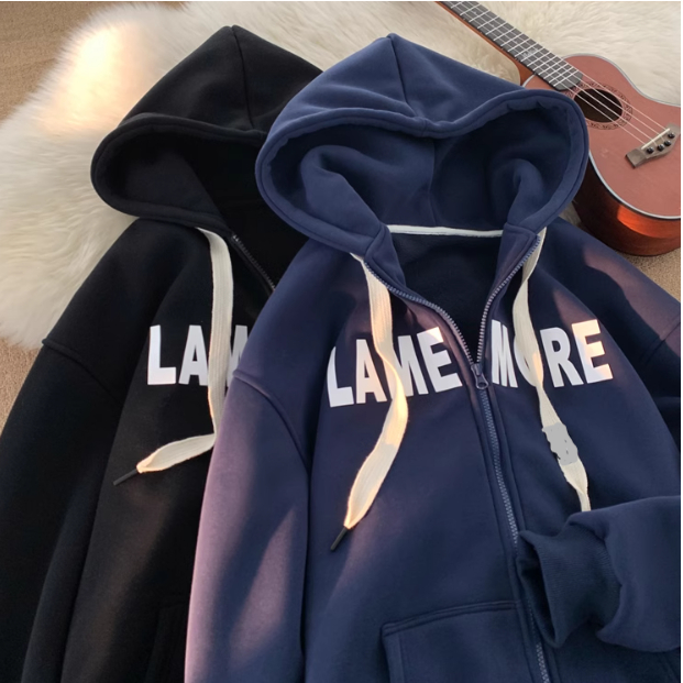 Áo Hoodie Nam Nữ LAMEMORE - Áo Khoác Nỉ Bông Mũ Rộng  Màu Basic Form Rộng Unisex | BigBuy360 - bigbuy360.vn