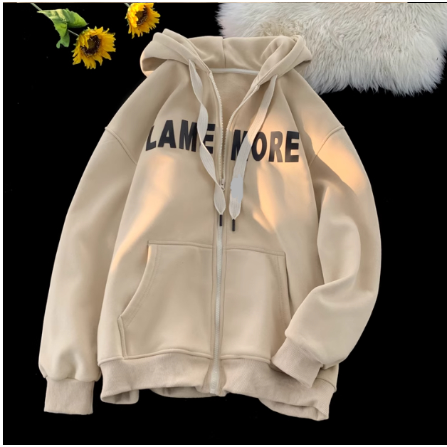 Áo Hoodie Nam Nữ LAMEMORE - Áo Khoác Nỉ Bông Mũ Rộng  Màu Basic Form Rộng Unisex | BigBuy360 - bigbuy360.vn