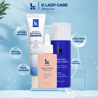 Bộ 3 cải lão hoàn đồng K Lady Care Trẻ hóa, căng bóng da, thu nhỏ lỗ chân lông.