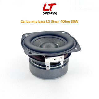 Củ loa mid bass LG 4Ohm 15W 3 inch chất lượng cao gân to hành trình dài  LT Speaker