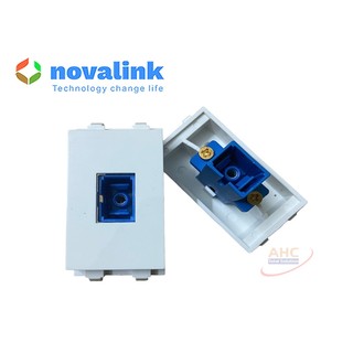 Nhân ổ cắm mạng quang chuẩn SC/UPC-SC/UPC và chuẩn SC/APC - SC/APC lắp mặt nạ panasonic