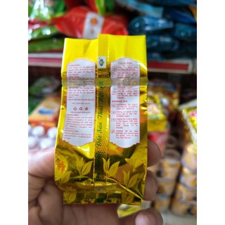 Chè búp thái nguyên hút chân không đóng gói 10g đi lễ hay uống nhỏ lẻ