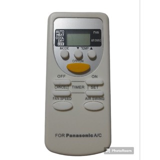 Điều Khiển Điều Hòa Panasonic đời cũ loại tốt - Tặng pin