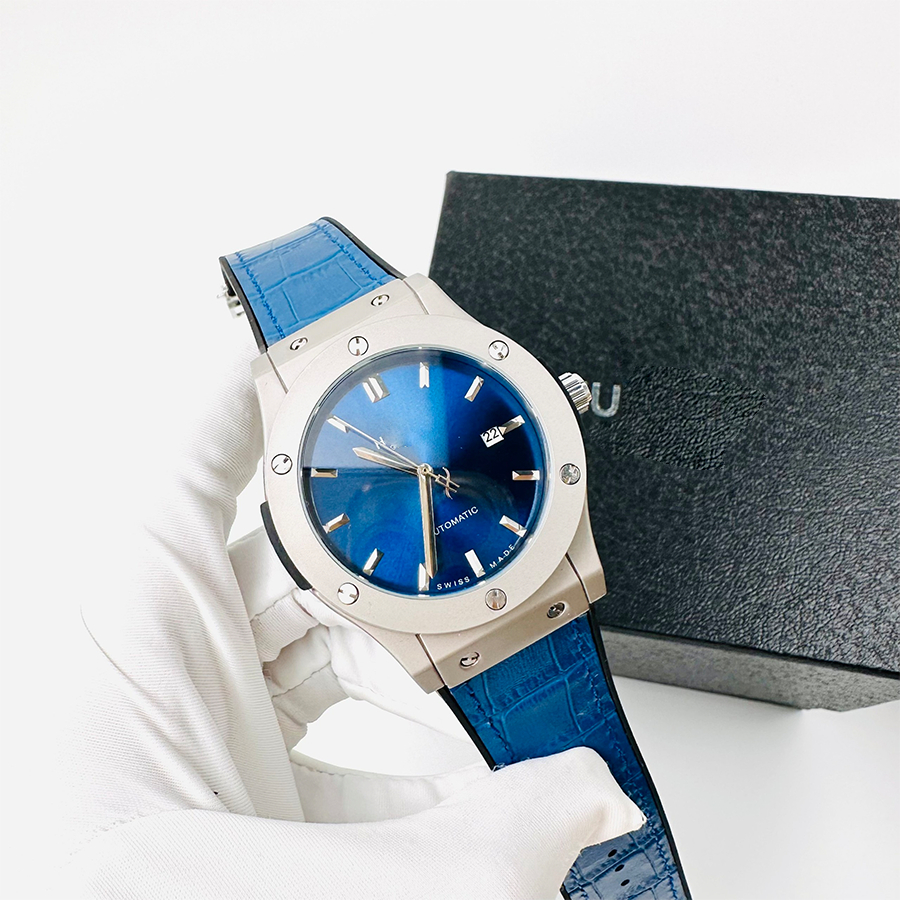 Đồng Hồ Hulo Nam Máy Cơ Siêu Phẩm Giá Rẻ Size Mặt 42mm Chống Nước Sinh Hoạt Bảo Hành 12 Tháng