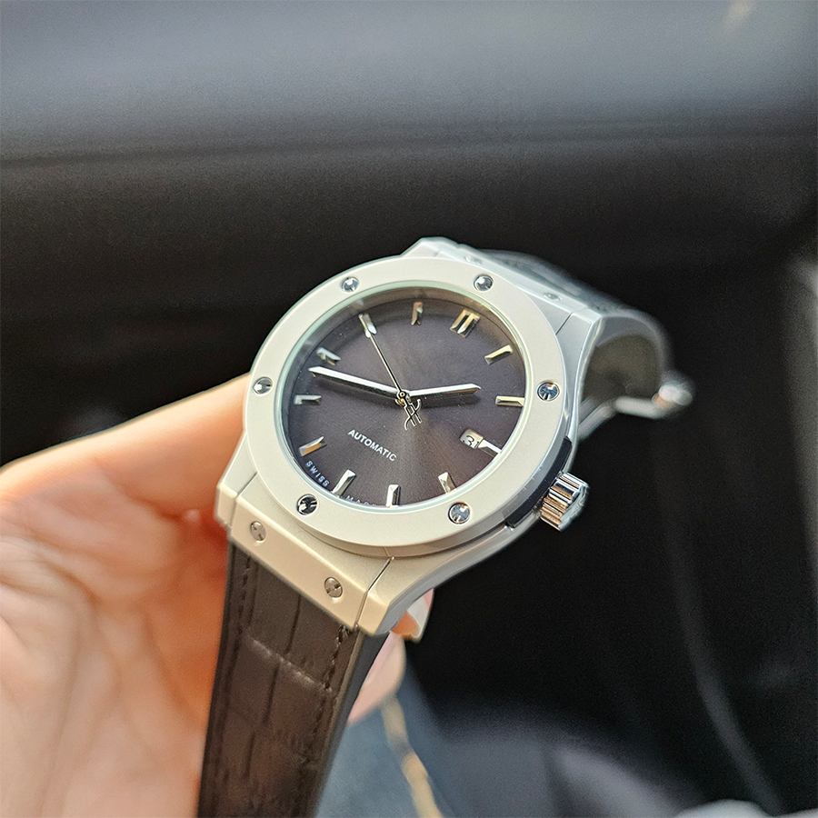 Đồng Hồ Hulo Nam Máy Cơ Siêu Phẩm Giá Rẻ Size Mặt 42mm Chống Nước Sinh Hoạt Bảo Hành 12 Tháng