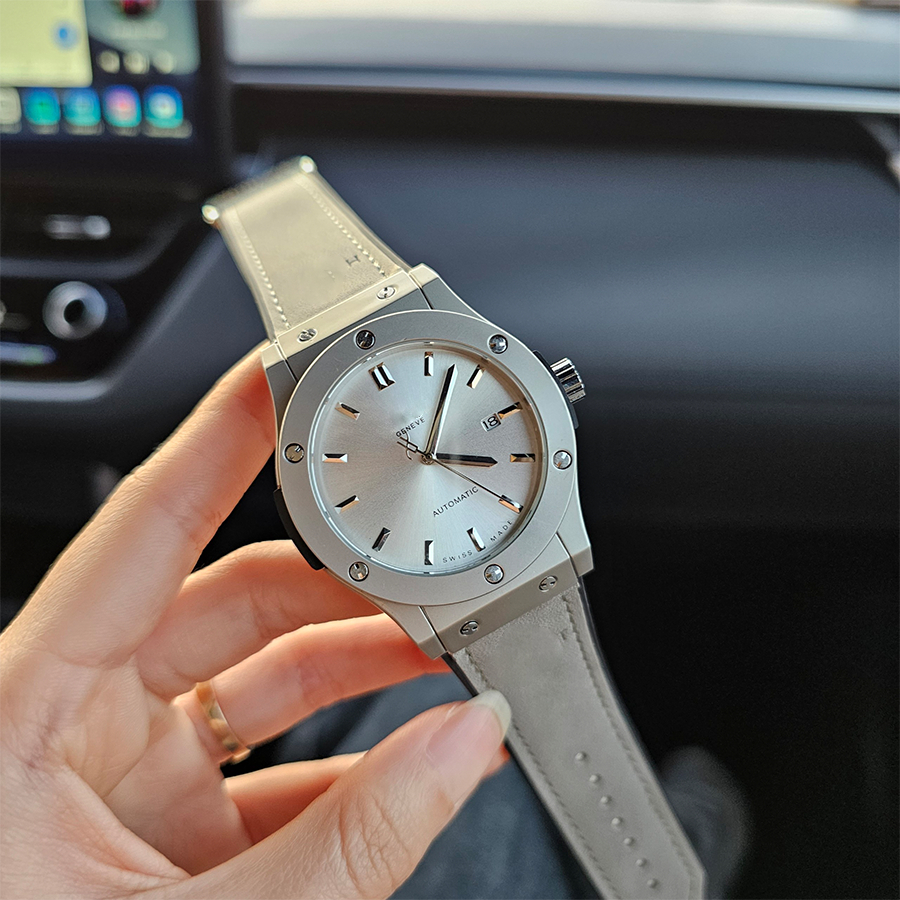 Đồng Hồ Hulo Nam Máy Cơ Siêu Phẩm Giá Rẻ Size Mặt 42mm Chống Nước Sinh Hoạt Bảo Hành 12 Tháng