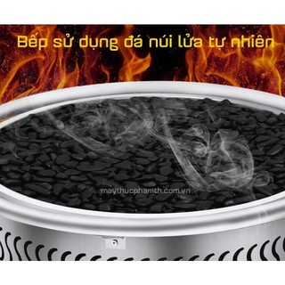 Máy nướng đá xúc xích dùng điện