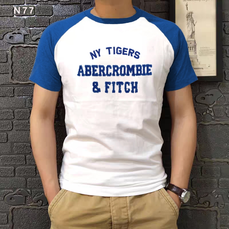 Áo phông nam ngắn tay cotton mềm mịn Abercrombie N77