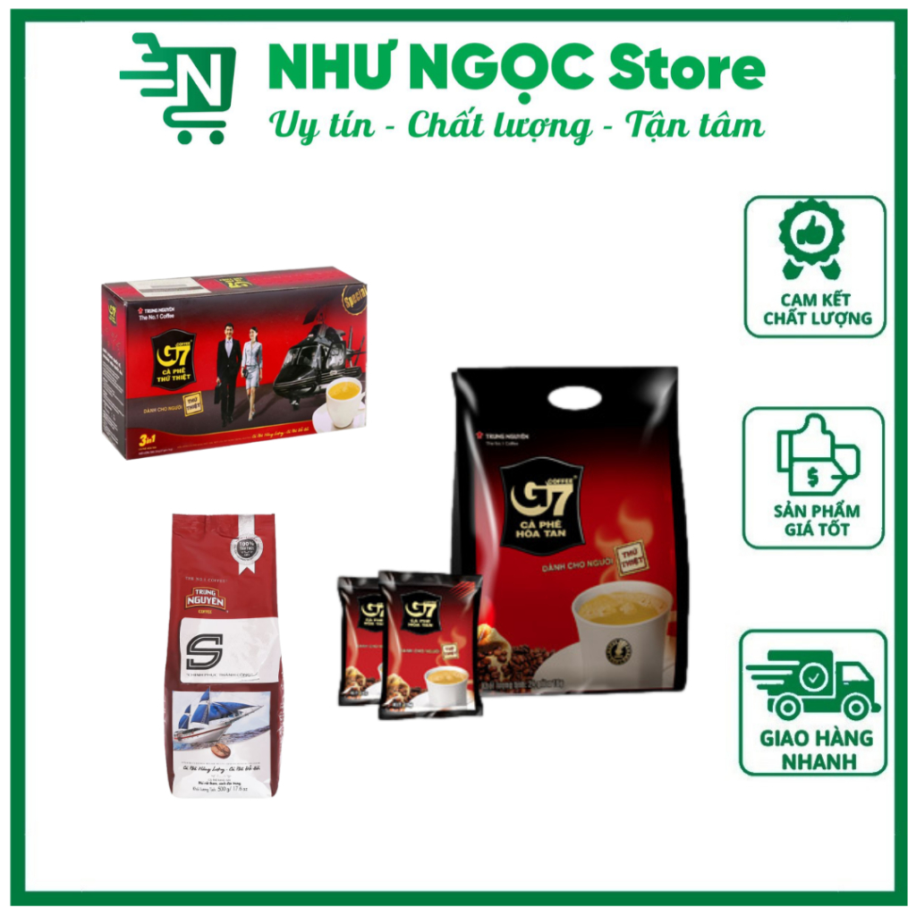 Cà Phê G7/ Cà Phê Chữ S Trung Nguyên