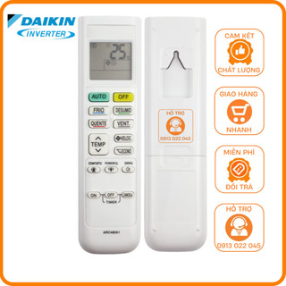 [Mã ELHA22 giảm 5% đơn 300K] Điều khiển điều hòa Daikin, remote máy lạnh Daikin Inverter FTKQ & FTKC Series.
