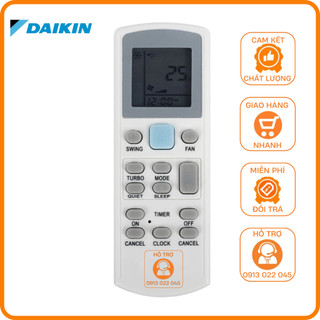 [Mã ELHA22 giảm 5% đơn 300K] Remote máy lạnh Daikin 1 chiều - Điều khiển điều hoà Daikin (dòng FTV Series)