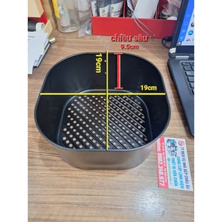 Khay nồi chiên, giỏ nồi chiên rời thay thế cho nồi chiên không dầu