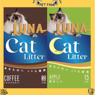 Cát Vệ Sinh Cho Mèo Cat Luna Litter 8L 15L