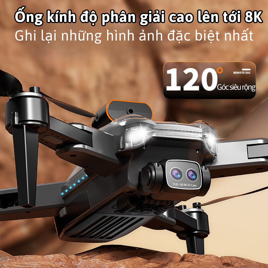 Play cam camera full HD siêu nét, Plycam P11 pro max tốt hơn flycam P14 pro, Fly cam có G.P.S1,Pin 3500 bay 30P | BigBuy360 - bigbuy360.vn