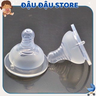  Núm ti cổ rộng thay thế bình sữa mèo xoắn  vừa bình babuu moyum sami..  Đậu Đậu Store 